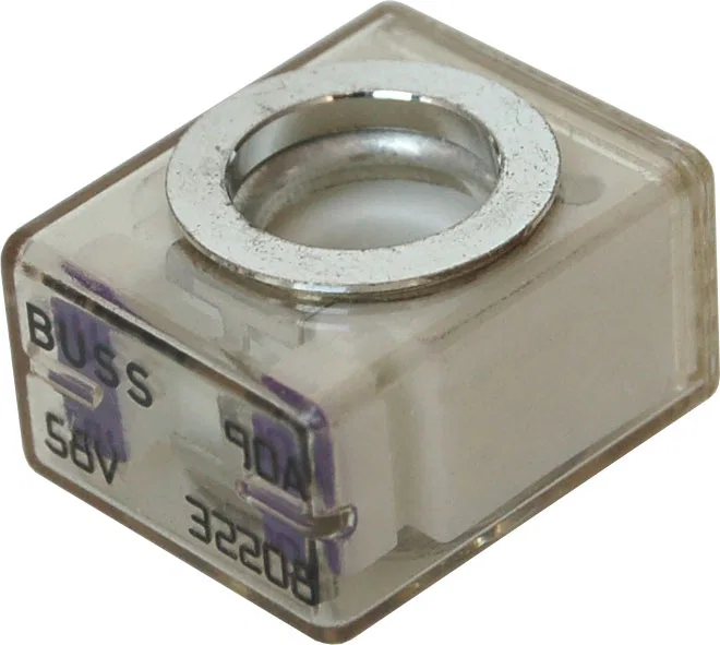 5182-BSS – BLUE SEA Fuse, Terminal Fuse MRBF 90 Amp Single 58 Volt DC Purple
